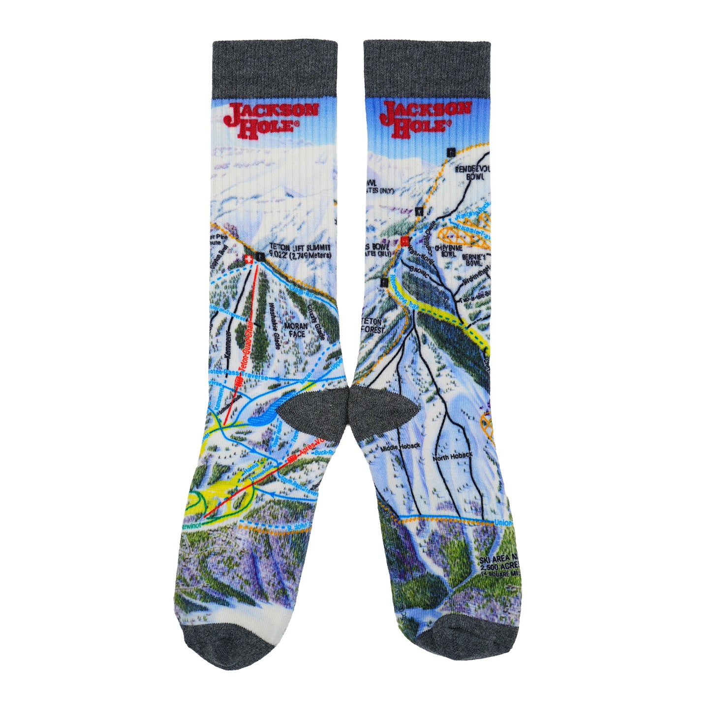 TRAIL MAP SOCK