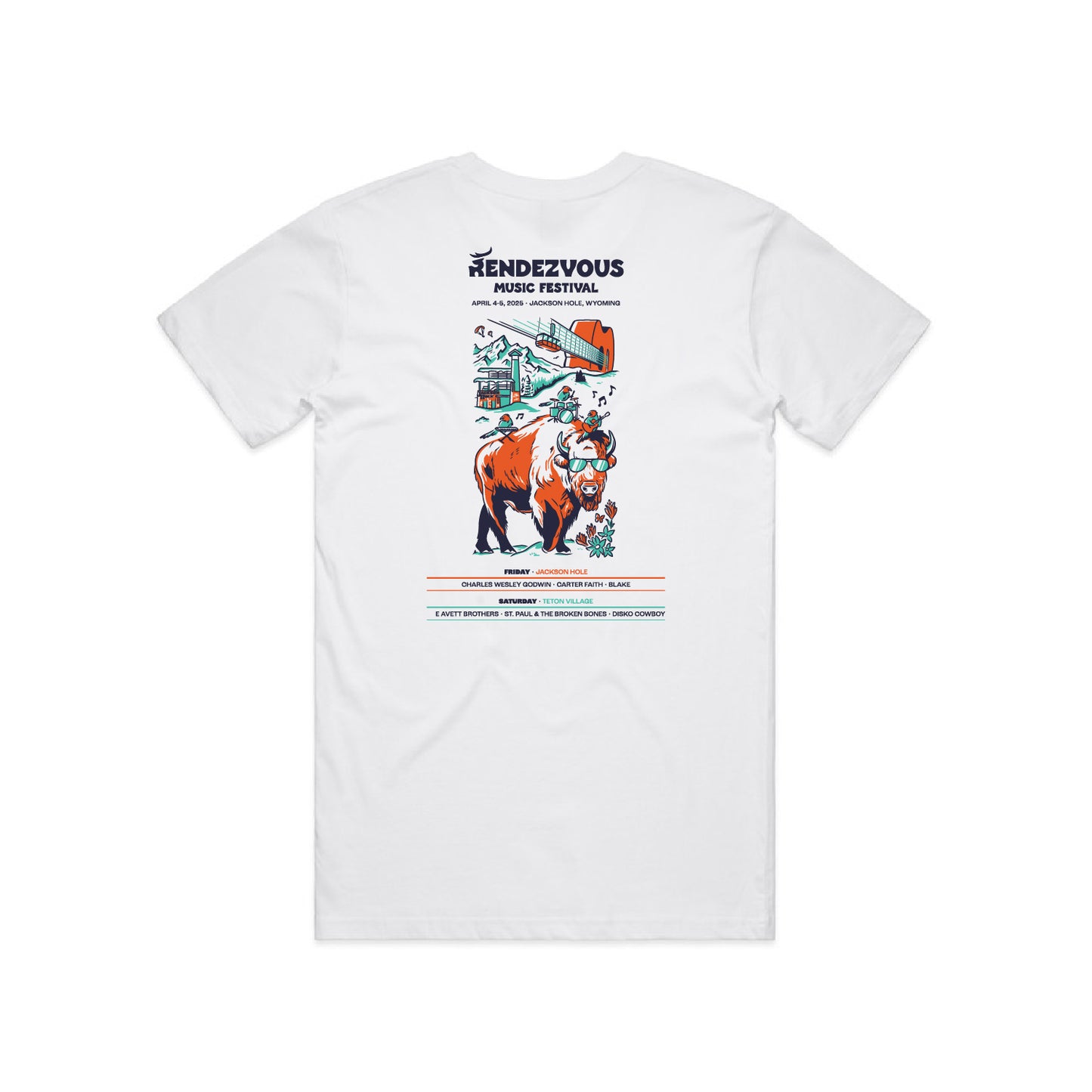 Rendezvous Fest 25 Tee
