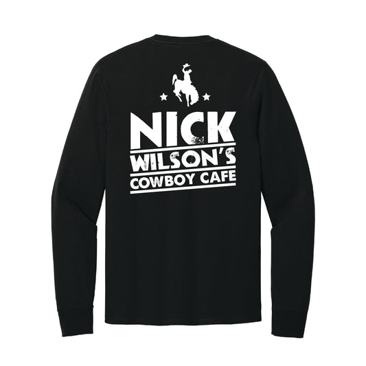 NICK WILSONS T LS  /  JET BLACK