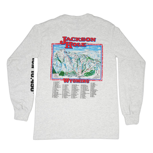 Trail Map Logo Tee Long Sleeve
