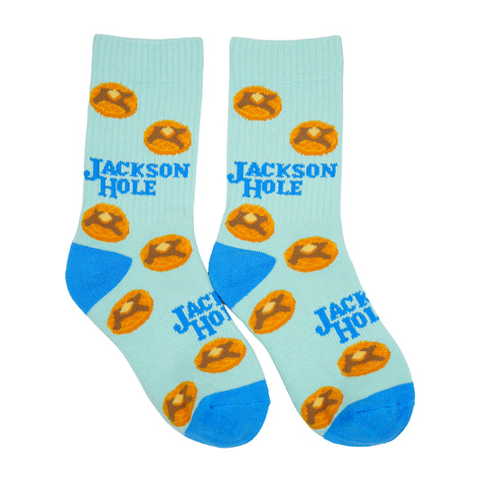 K JH WAFFLE SOCK MINT