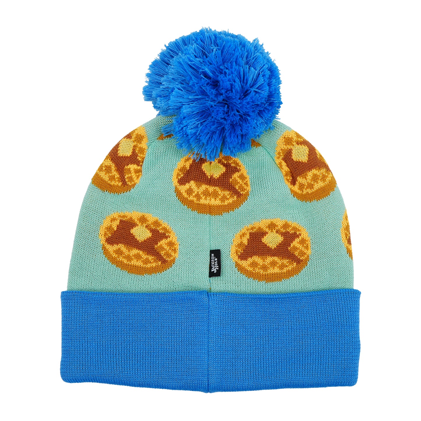 K JH WAFFLE BEANIE BLUE
