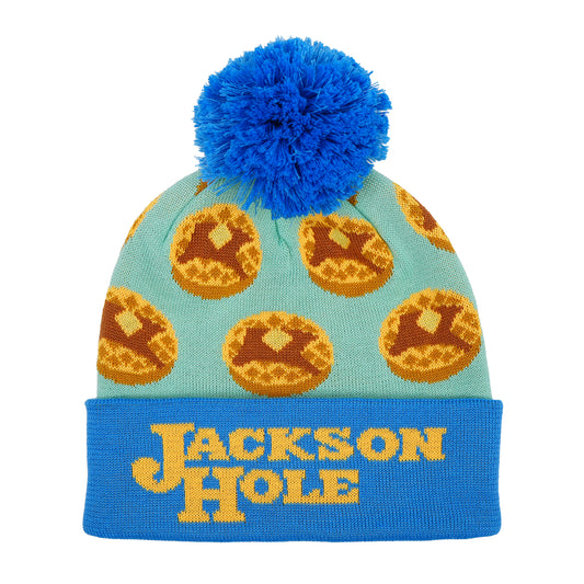 K JH WAFFLE BEANIE BLUE
