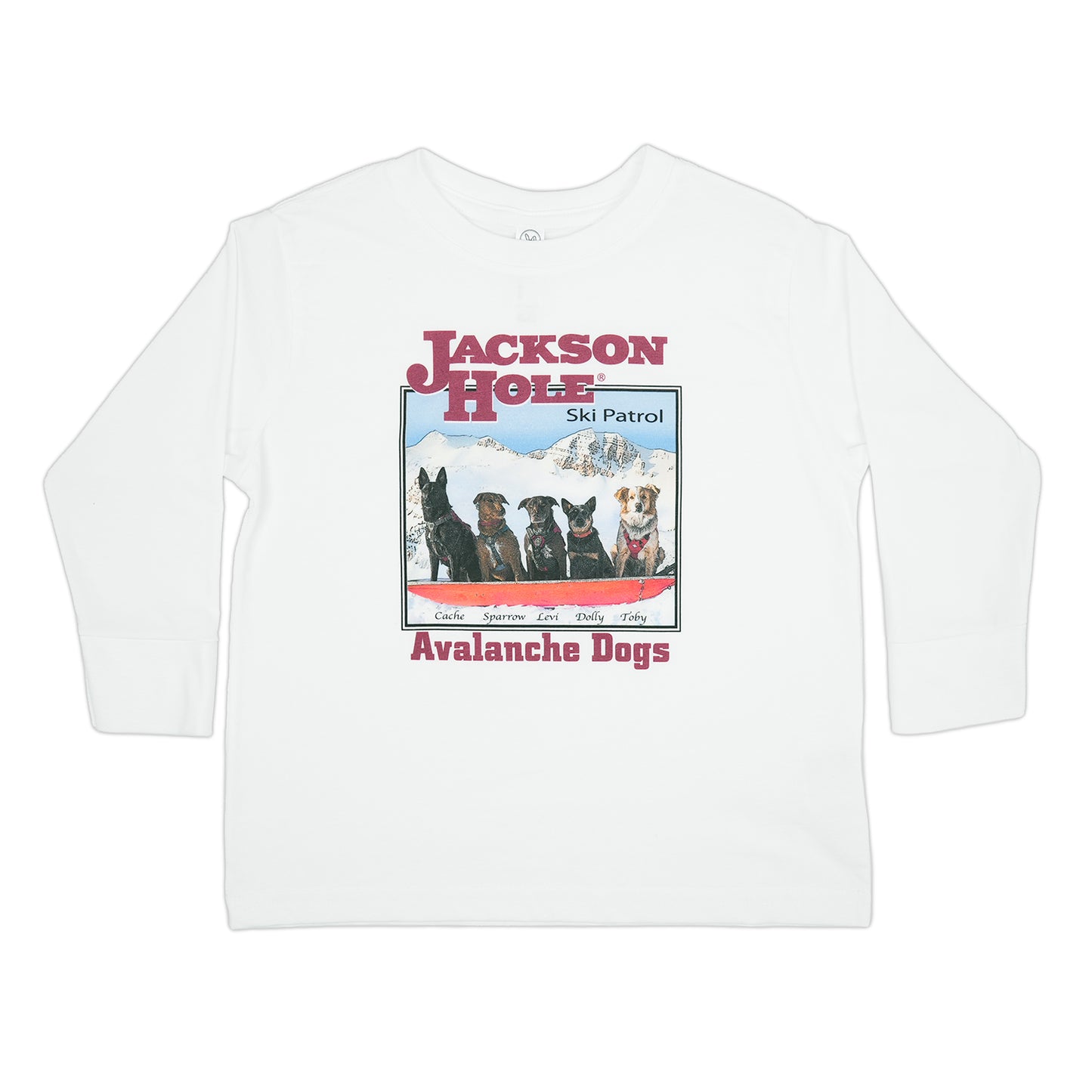 Toddler Avy Dog Tee Long Sleeve