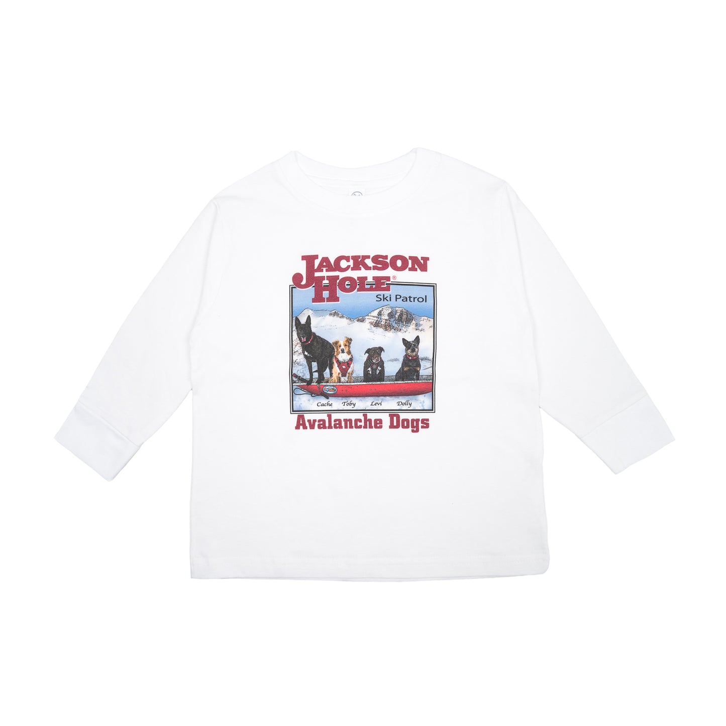 Toddler Avy Dog Tee Long Sleeve
