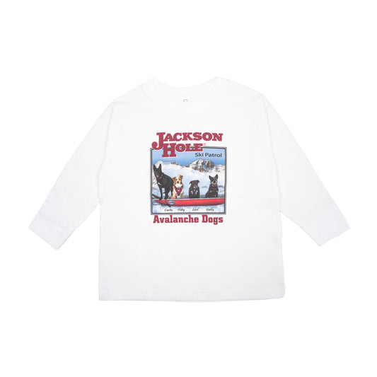 Toddler Avy Dog Tee Long Sleeve