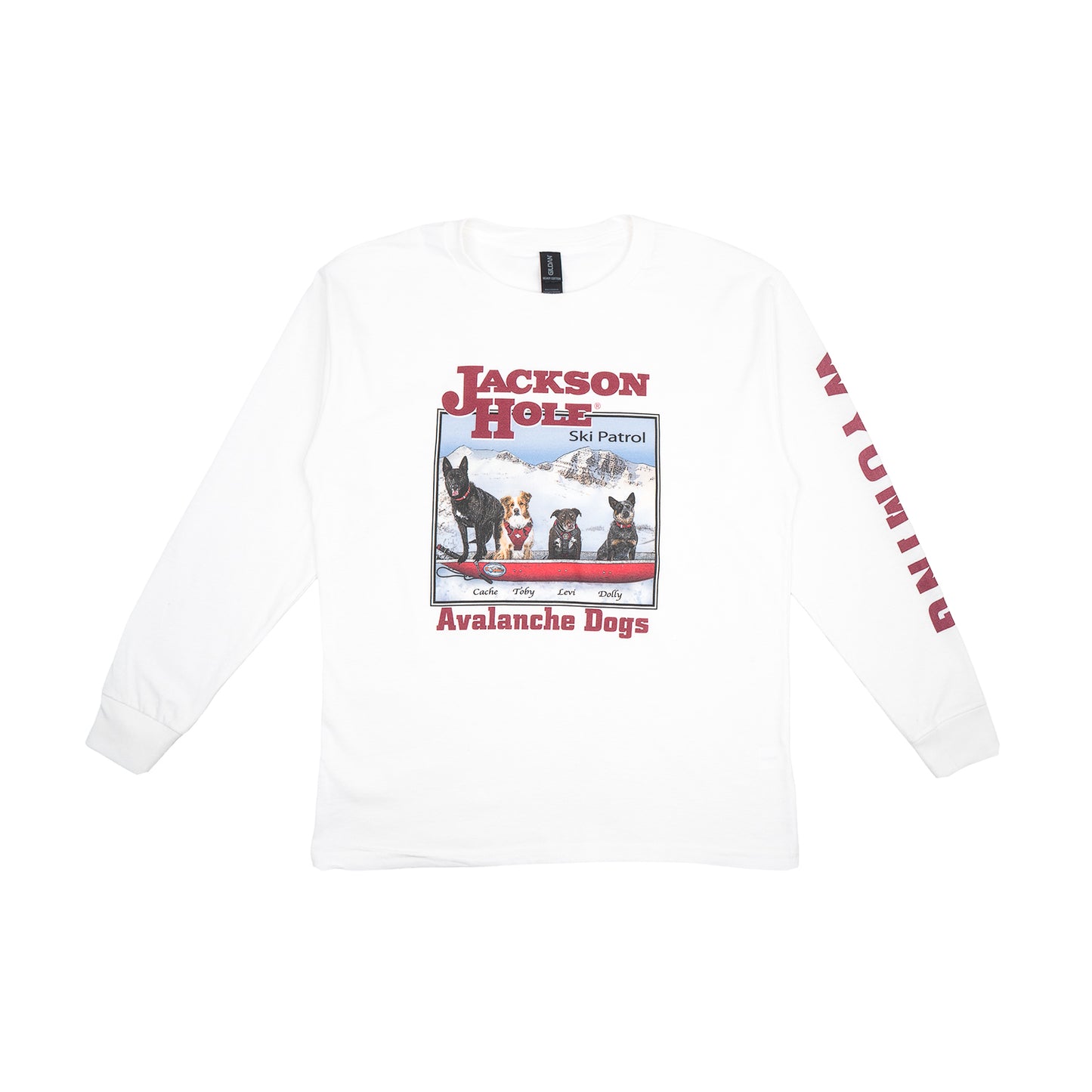 Kids Avy Dog Tee Long Sleeve