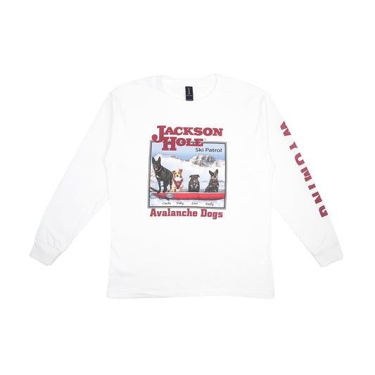 Kids Avy Dog Tee Long Sleeve