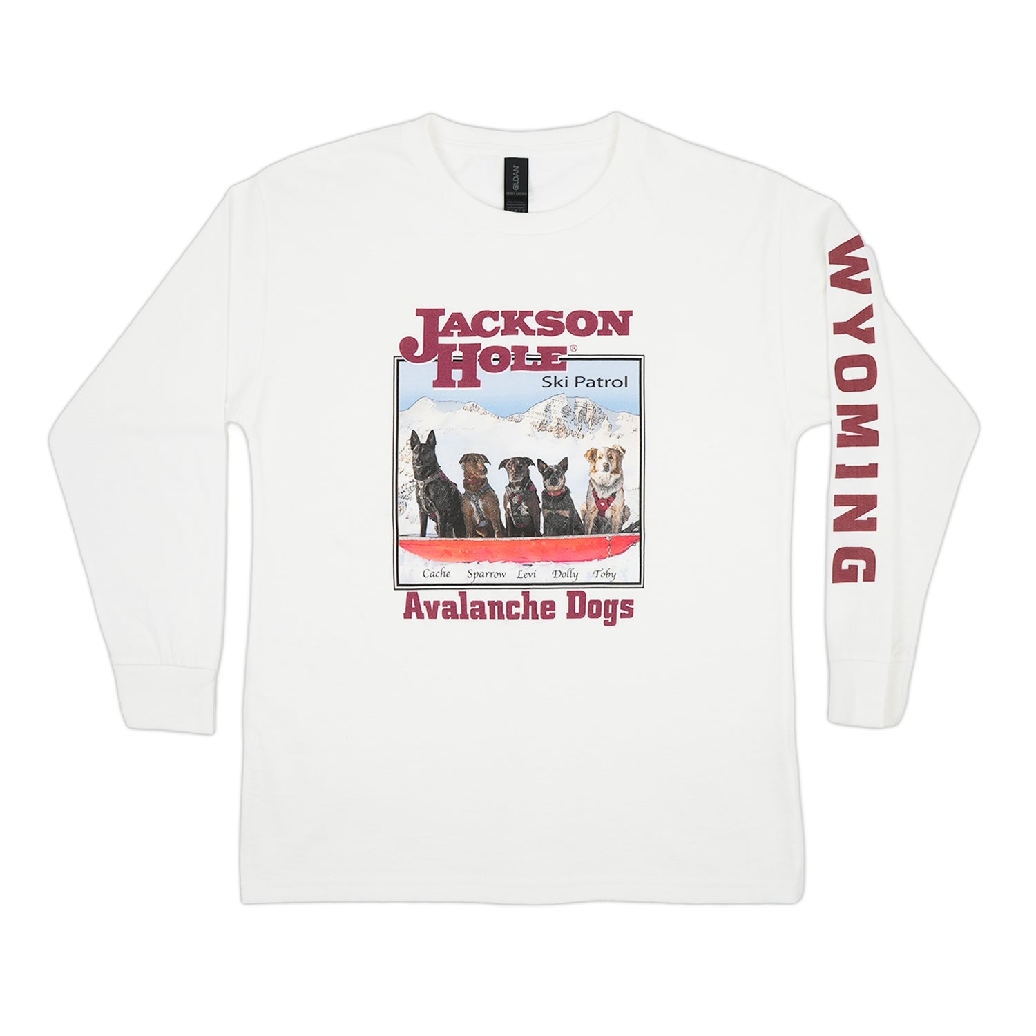 Kids Avy Dog Tee Long Sleeve – Jackson Hole Mtn Resort