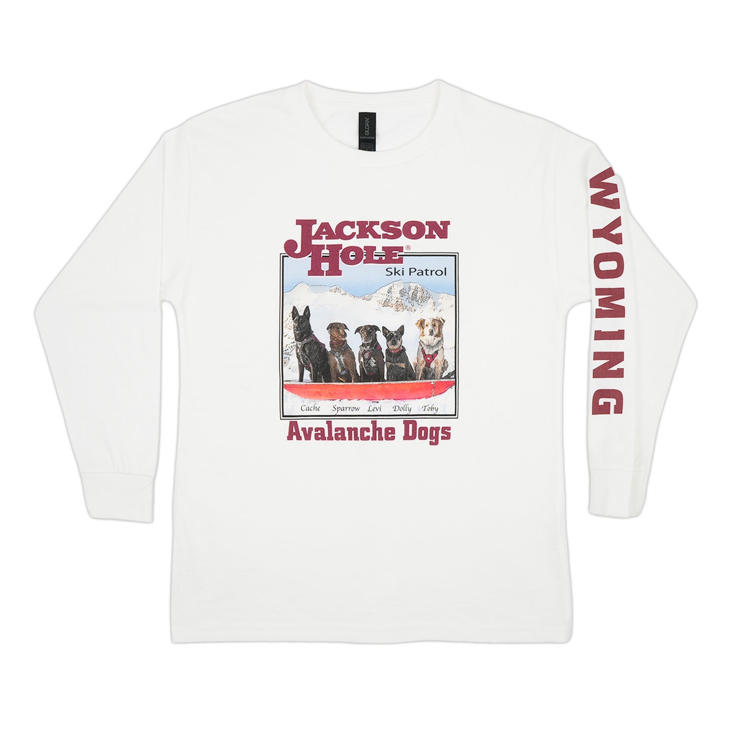Kids Avy Dog Tee Long Sleeve