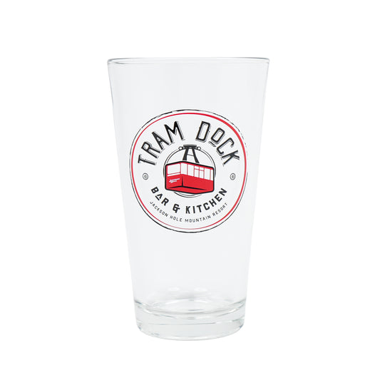TRAM DOCK PRINT GLASS