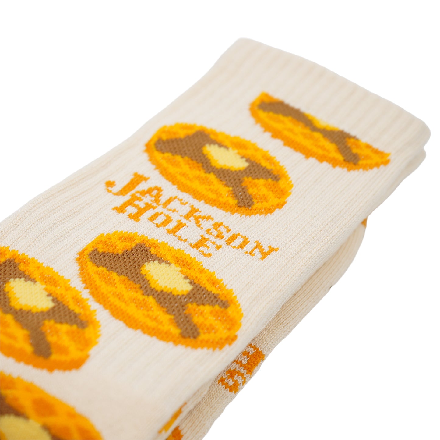 JH WAFFLE SOCK CREAM