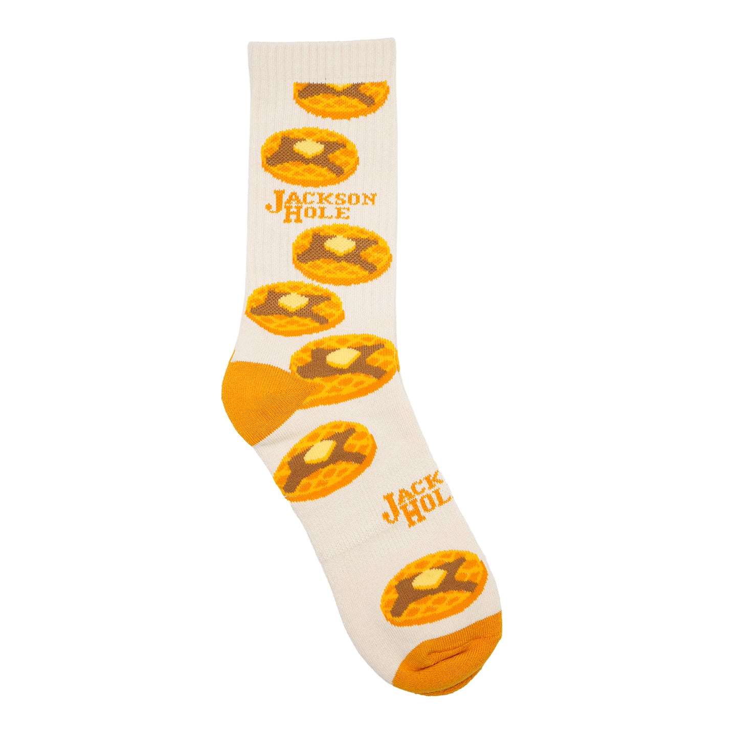 JH WAFFLE SOCK CREAM
