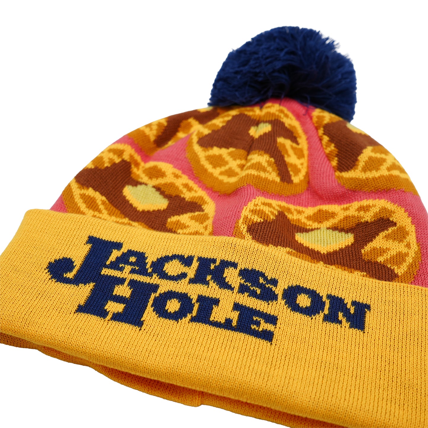 JH WAFFLE BEANIE CORAL