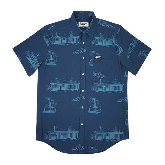 Corbets Tram Short Sleeve Button Up