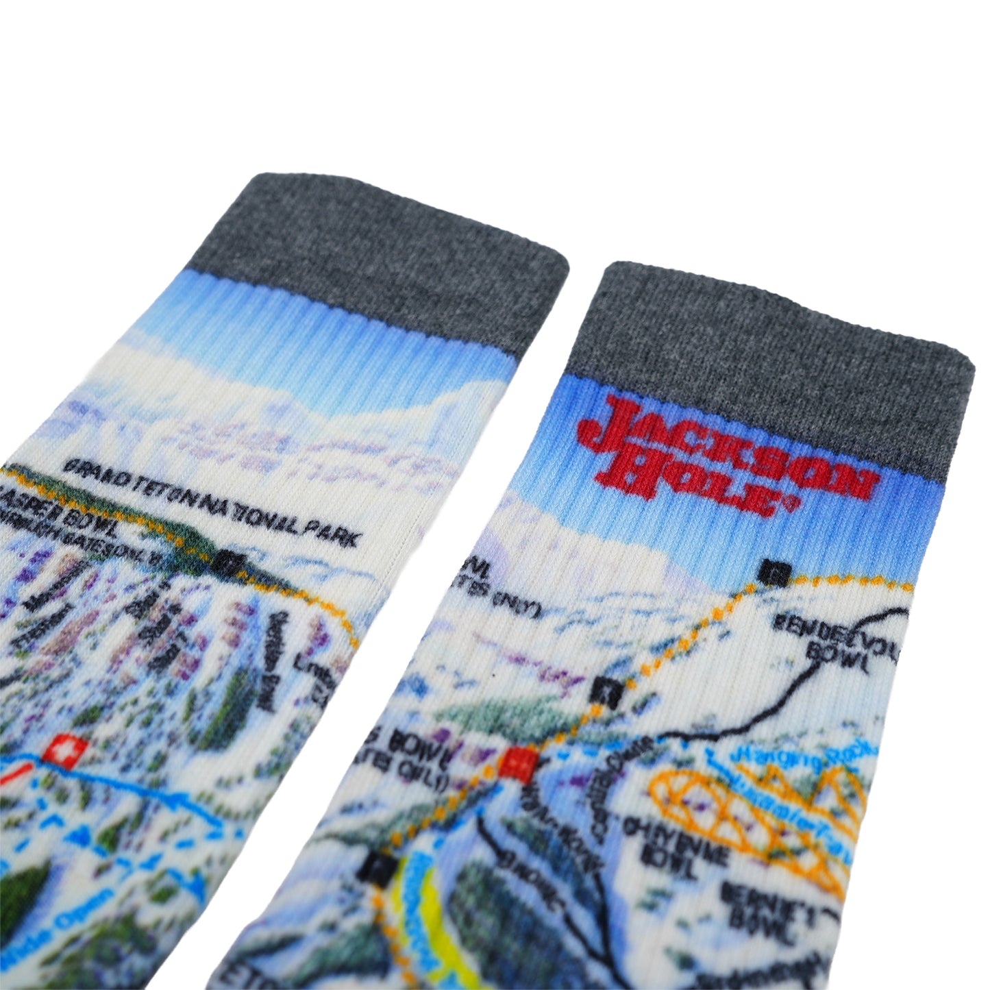 TRAIL MAP SOCK