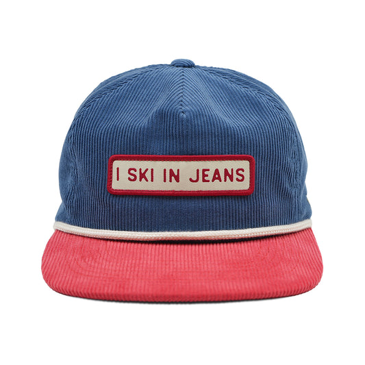 I Ski in Jeans Cord Cap