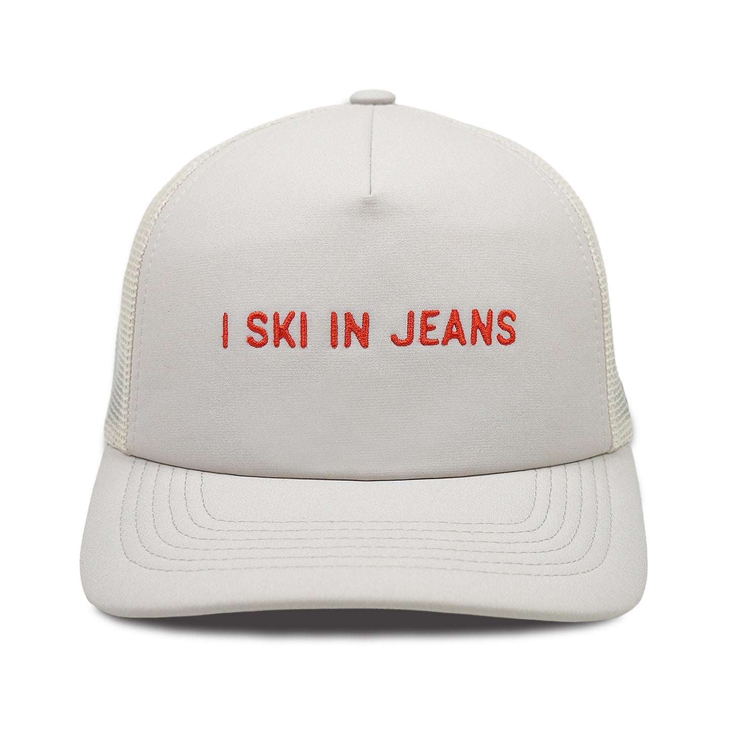 I Ski in Jeans Trucker Cap