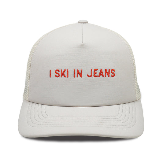 I Ski in Jeans Trucker Cap