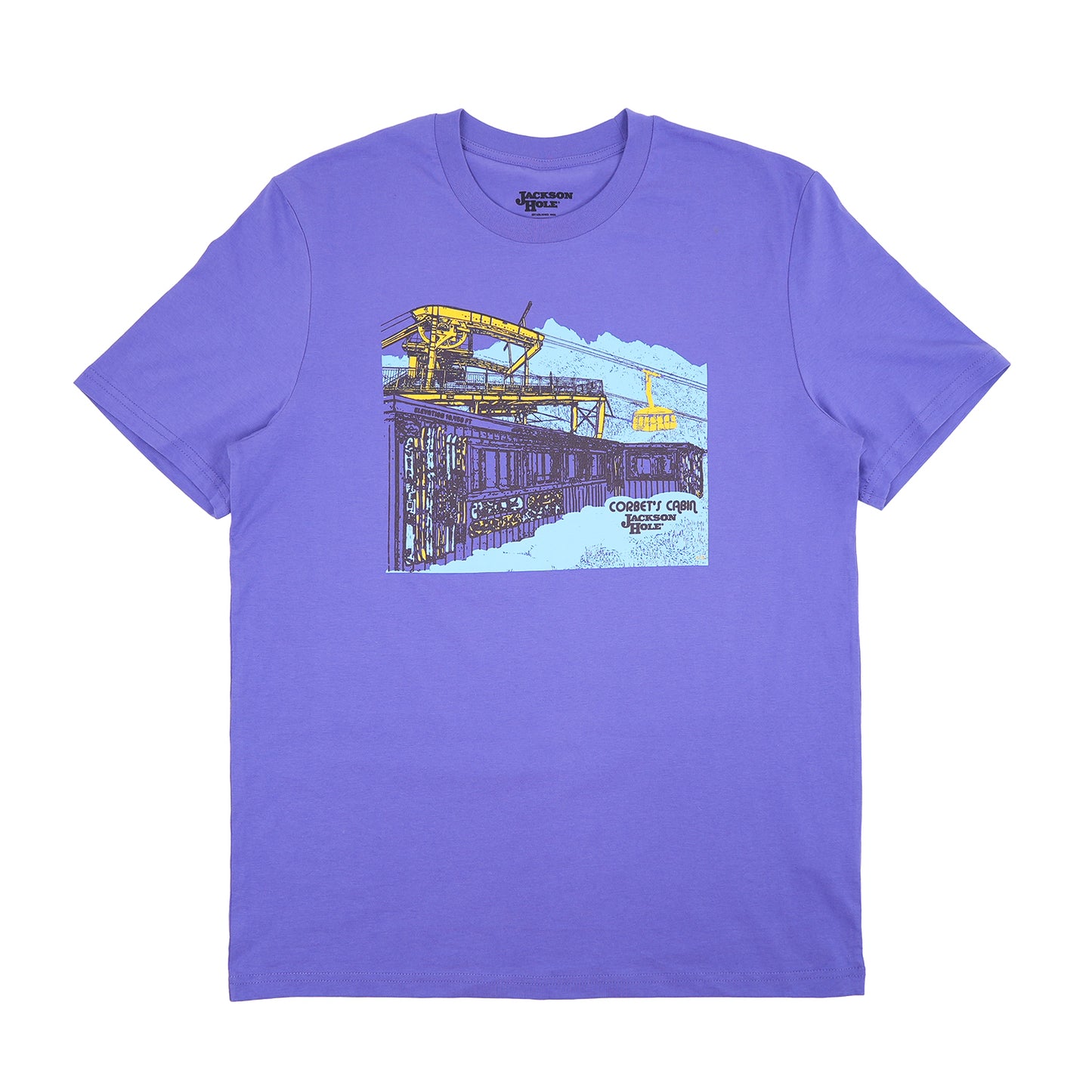 CORBETS CABIN TRAM Tee Short Sleeve / PURPLE LOVE