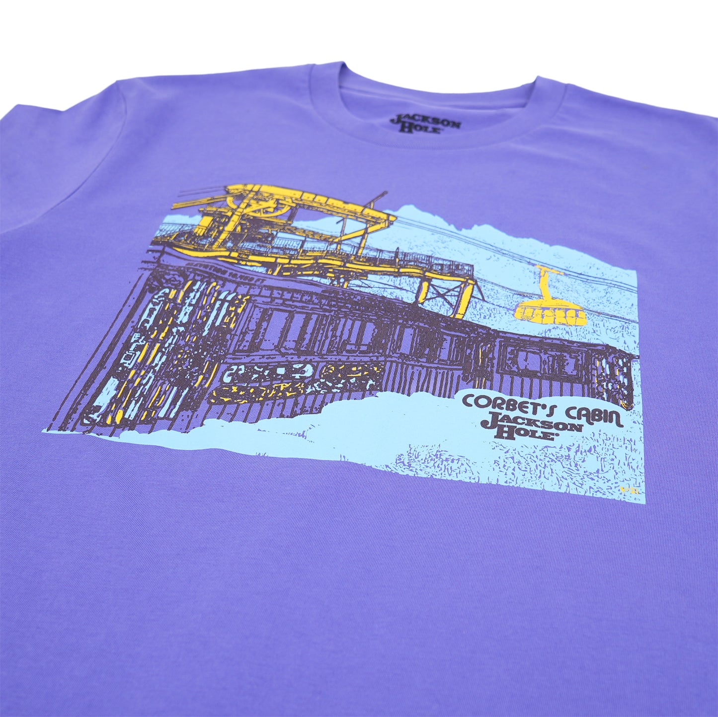 CORBETS CABIN TRAM Tee Short Sleeve / PURPLE LOVE