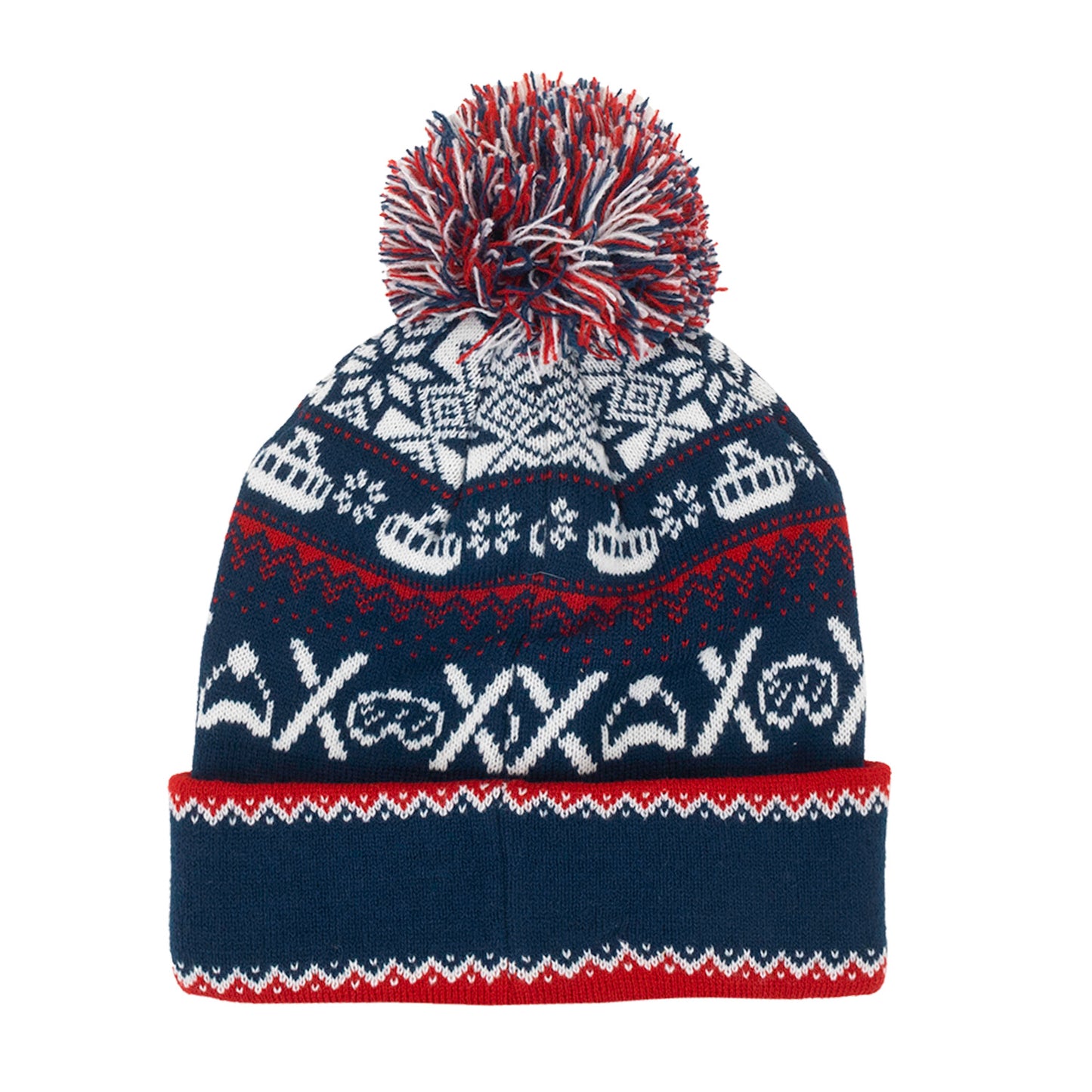 Ski Fair Isle Logo Beanie