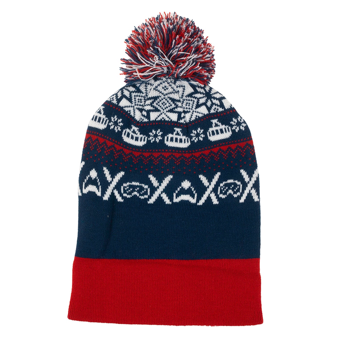 Ski Fair Isle Logo Beanie