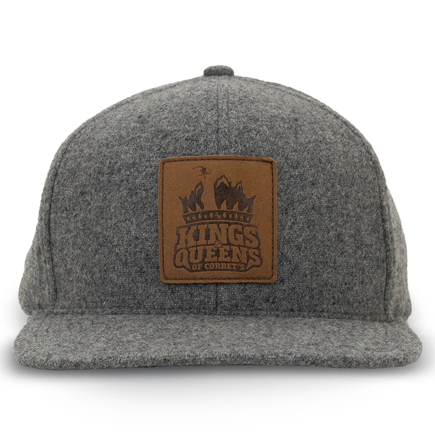 Kings & Queens Strapback Cap - Heather Grey