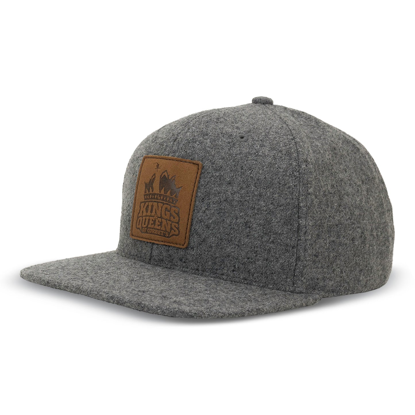 Kings & Queens Strapback Cap - Heather Grey