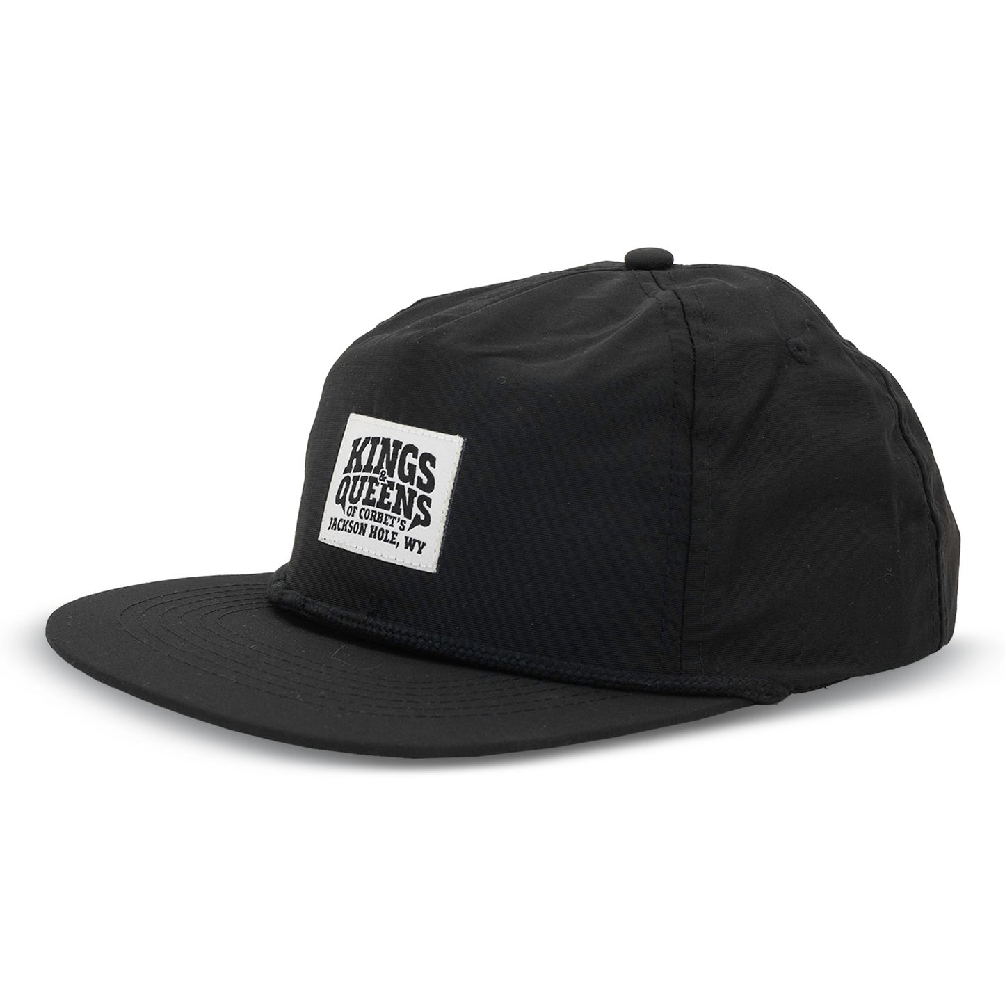 Kings & Queens Cascade Cap - Black