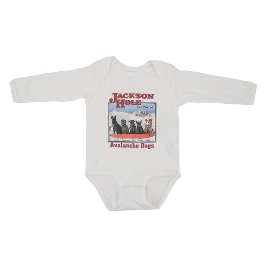 Infant Avy Dog Onesie Long Sleeve