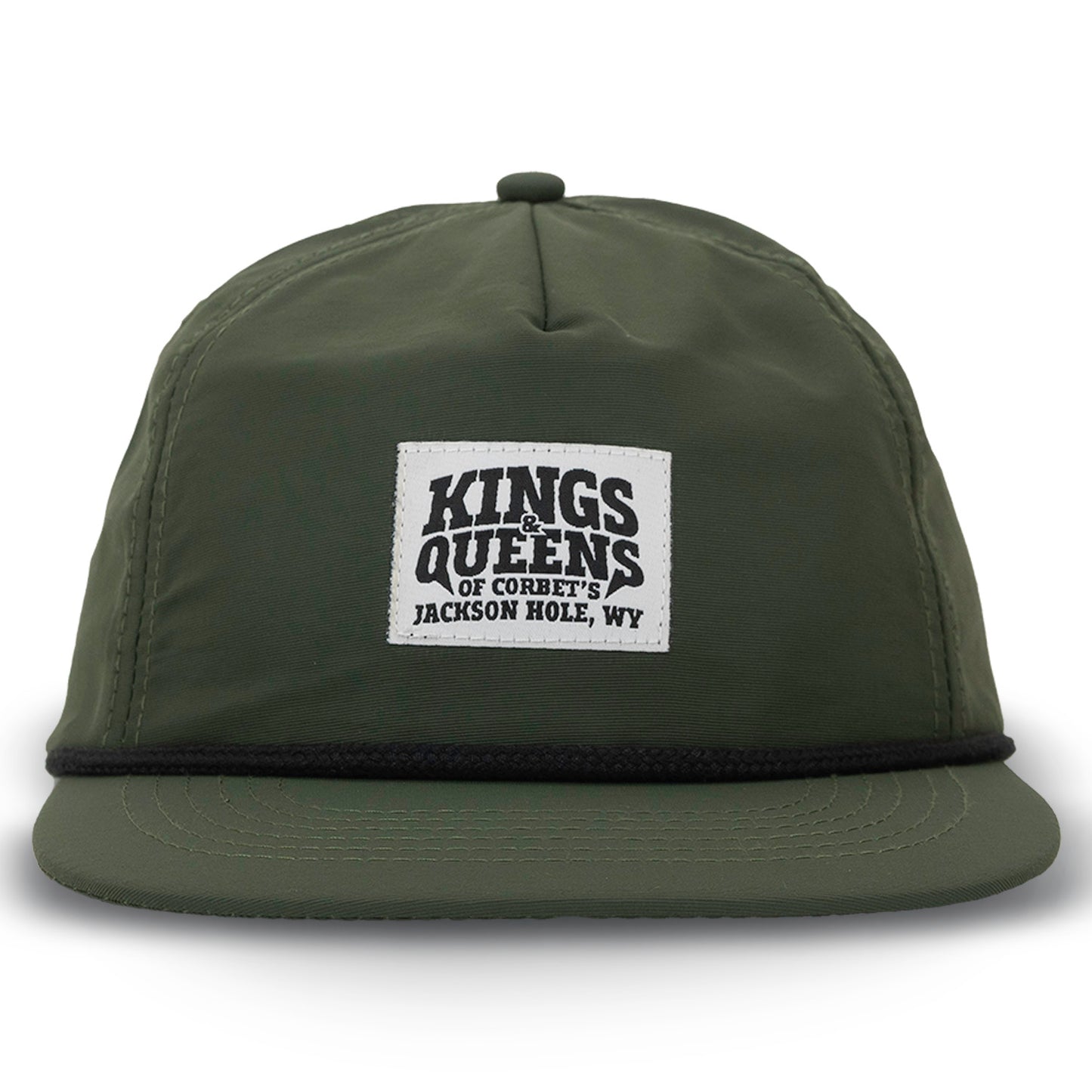 Kings & Queens Cascade Cap - Military Green