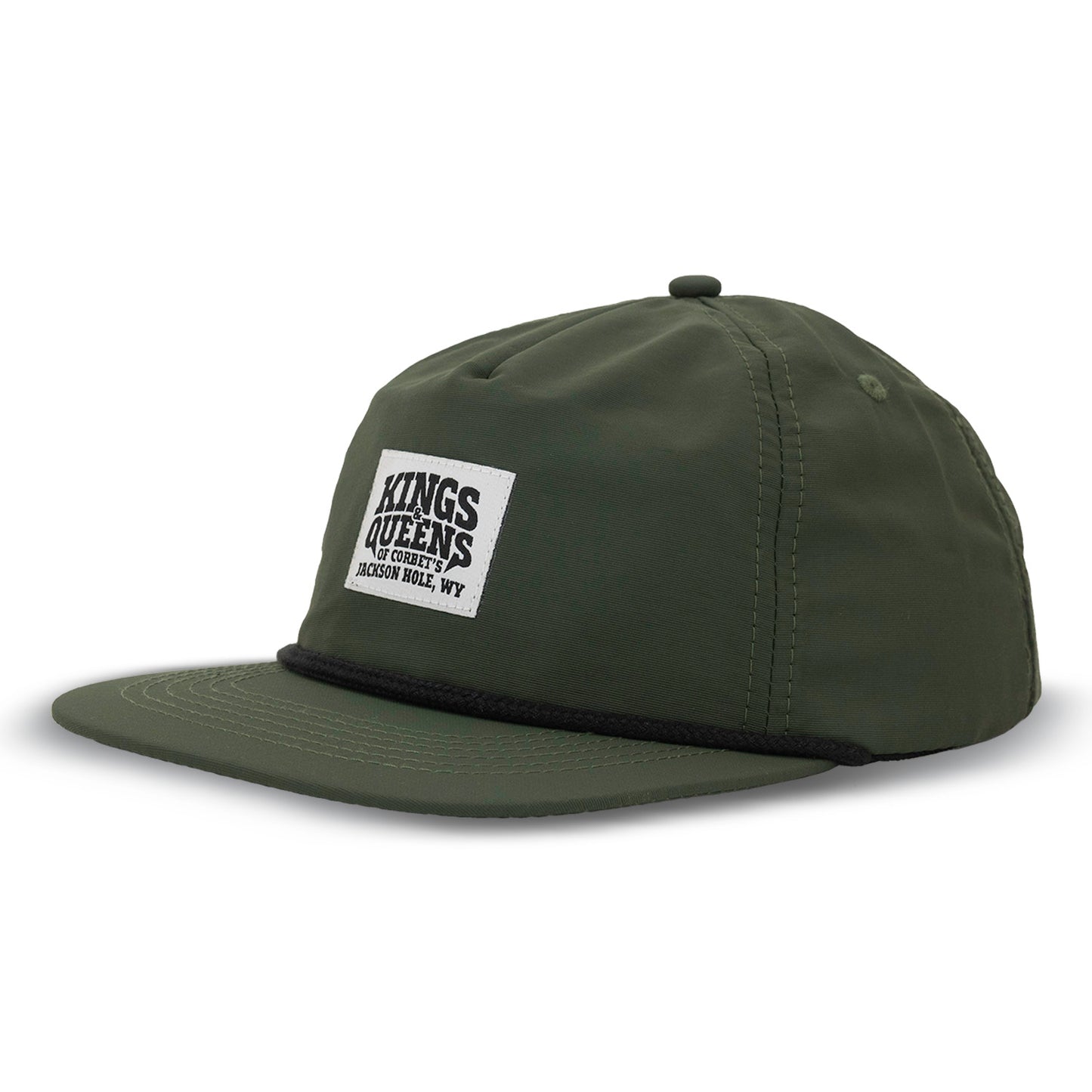 Kings & Queens Cascade Cap - Military Green