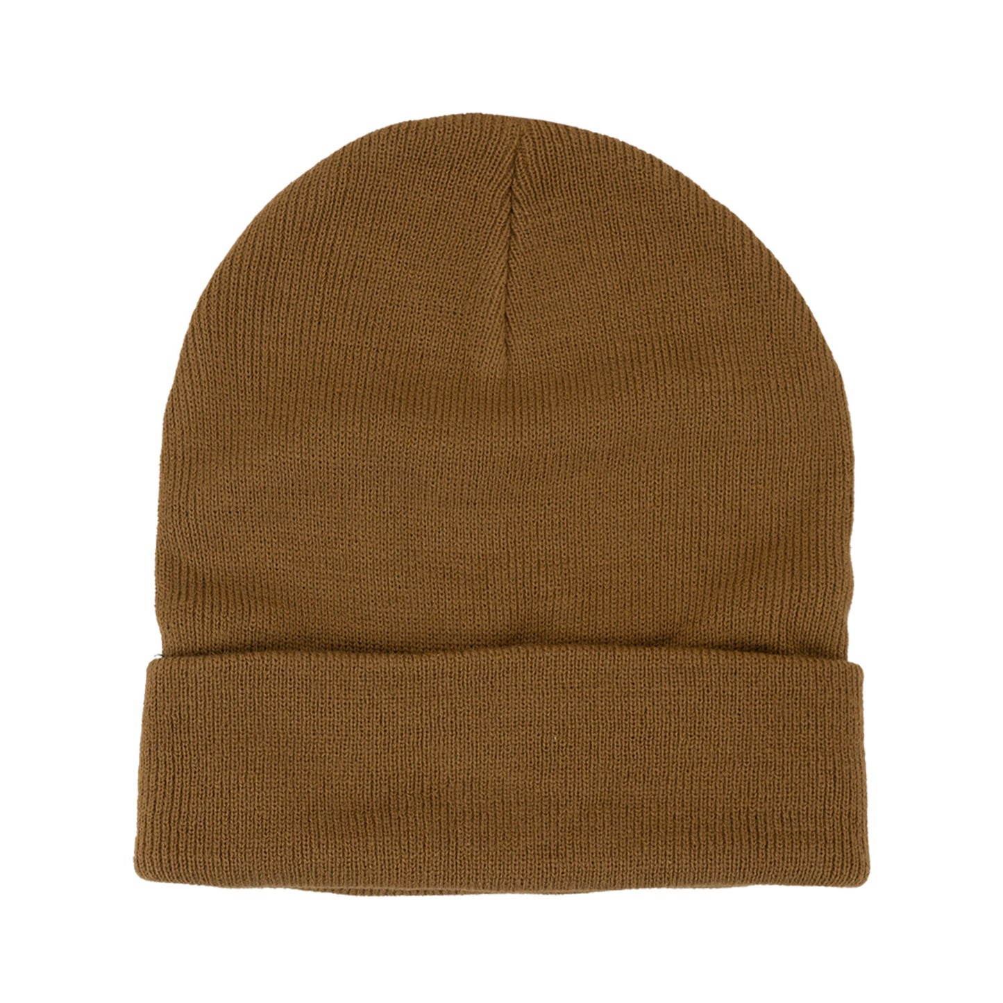 Kings & Queens Cuff Beanie - Camel